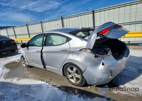 2013 Hyundai Elantra Gls z USA, uszkodzony, nr VIN KMHDH4AE6DU499330
